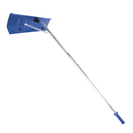 Sun Joe 20-Foot Extendable Aluminum Snow Shovel Roof Rake w/26-In X 7-Inch Scratch-Free RJ207M